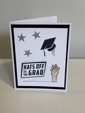 Hats Off Graduation Card