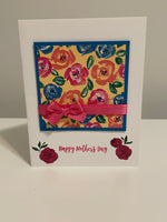 Abstract Rose Mother’s Day Card