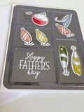 Metallic Tackle Box Father’s Day Card