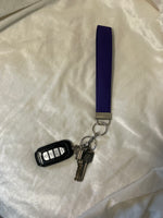 Purple Keychain Wristlet