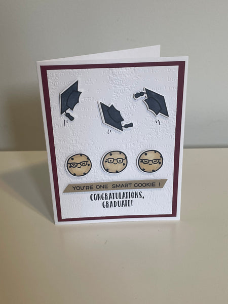 Cookie Graduation Card