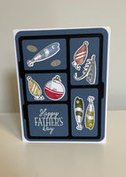 Blue Tackle Box Father’s Day Card