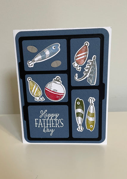 Father's Day Card Fishing Lure
