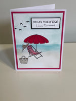 Beach Retirement Card