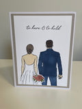 To Have And To Hold Wedding Card