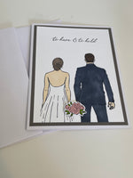 To Have And To Hold Wedding Card