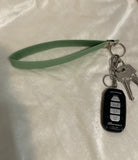 Sage Keychain Wristlet