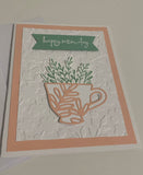 Planted Tea Cup Mother’s Day Card