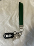 Green Keychain Wristlet