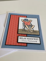 Relaxing Retirement Card