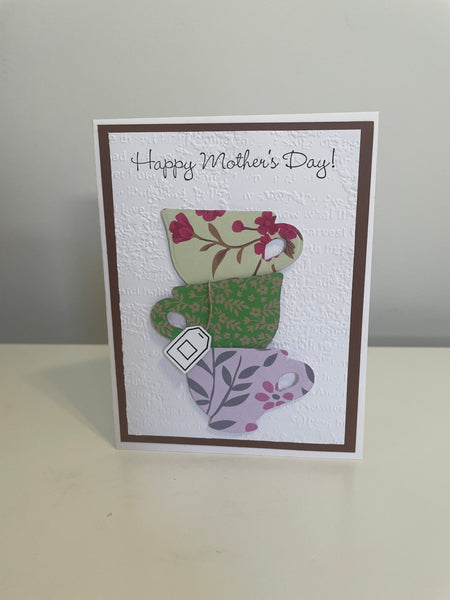 Tea Cup Mother’s Day Card