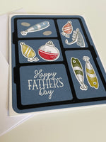 Blue Tackle Box Father’s Day Card