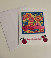 Abstract Rose Mother’s Day Card