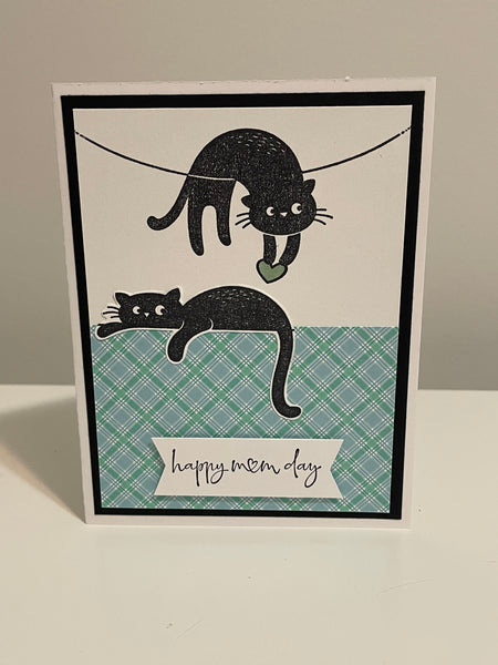 Black Cats Mother’s Day Card