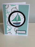 Sail Boat Retirement Card