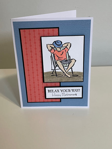 Relaxing Retirement Card