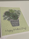 Succulent Mother’s Day Card