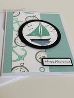 Sail Boat Retirement Card