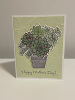 Succulent Mother’s Day Card