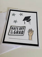 Hats Off Graduation Card