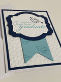 Blue Graduation Card