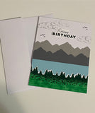 Mountain Birthday Card