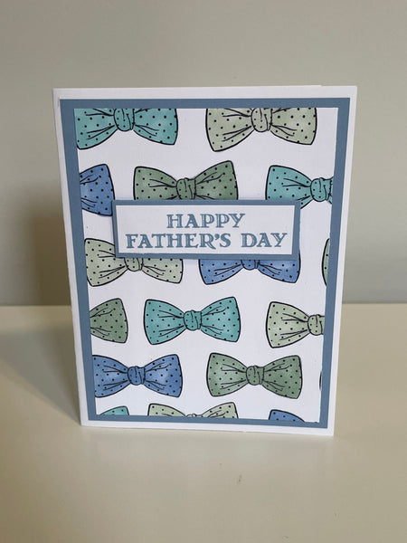 Bow Tie Father’s Day Card