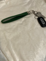 Green Keychain Wristlet