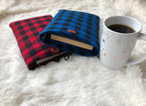 Plaid Book Sleeve