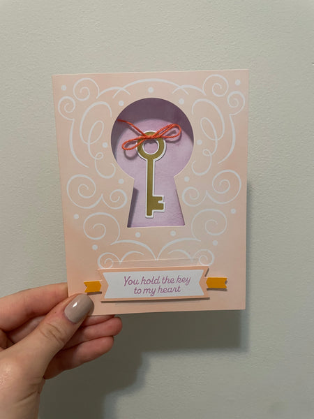 Key To My Heart Card