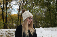 Slouchy Ribbed Style Crochet Beanie