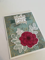 Rose Birthday Card