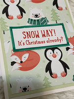 Snow Way Christmas Card