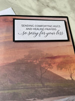 Comforting Hugs Sympathy Card