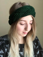 Braided Style Crochet Headband