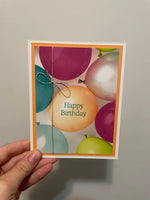 Balloon Birthday Card