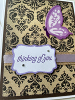 Antique Thinking of You Card