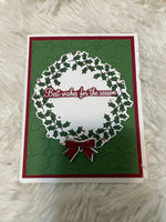 Wreath Christmas Card