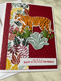 Merlot Wild Birthday Card