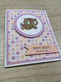 Hoot Hoot Card