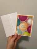 Balloon Birthday Card