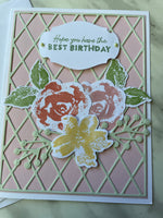 Lattice Best Birthday Card