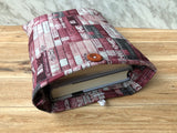 Red Bookshelf Book Sleeve