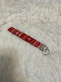 Christmas Sweater Keychain Wristlet