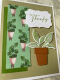 Potted Plant Thank You Card