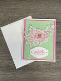 Floral Feel Better Card