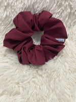 Burgundy Scrunchie