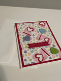 Convo Heart Pouches Card