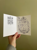 Easter Colouring Card