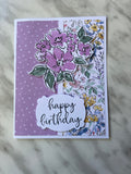 Hand Penned Birthday Card